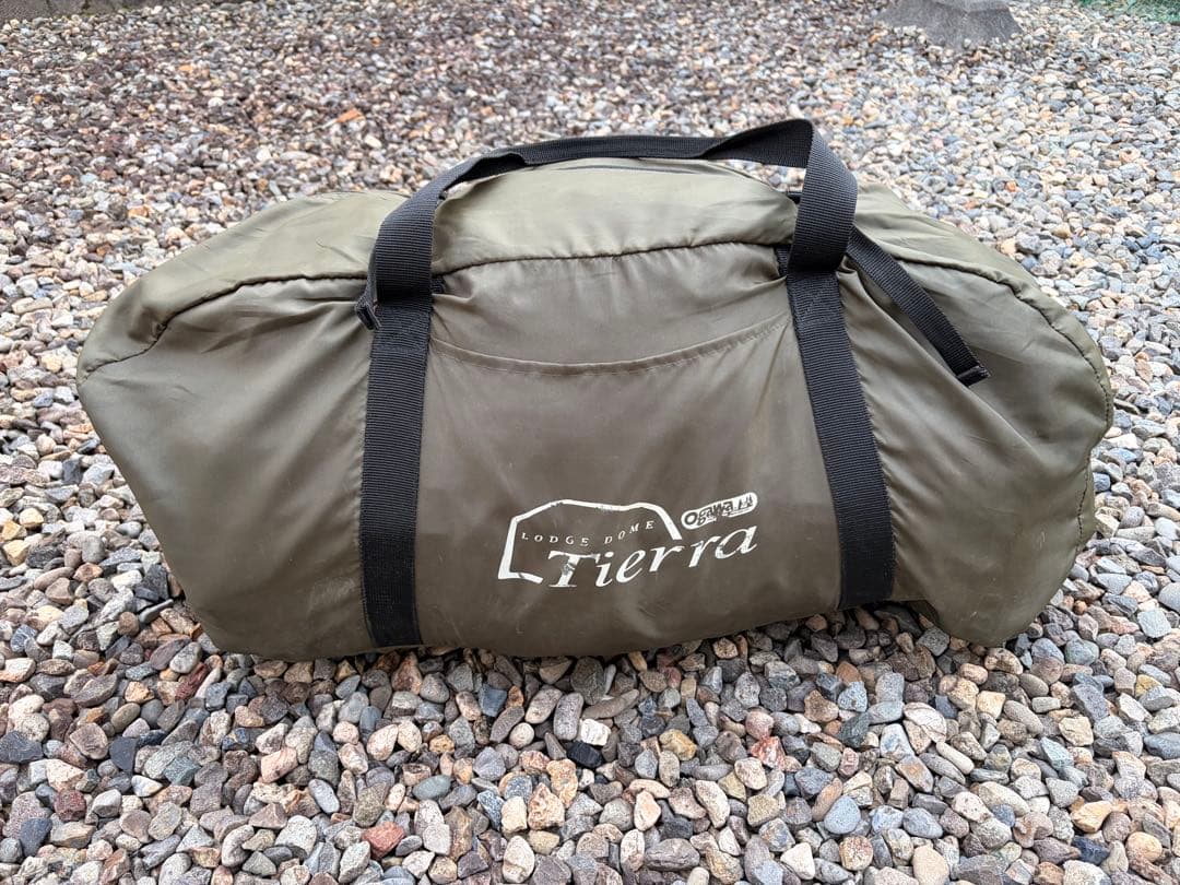 小川テントTierraⅡ キャンプテント オリーブグリーン