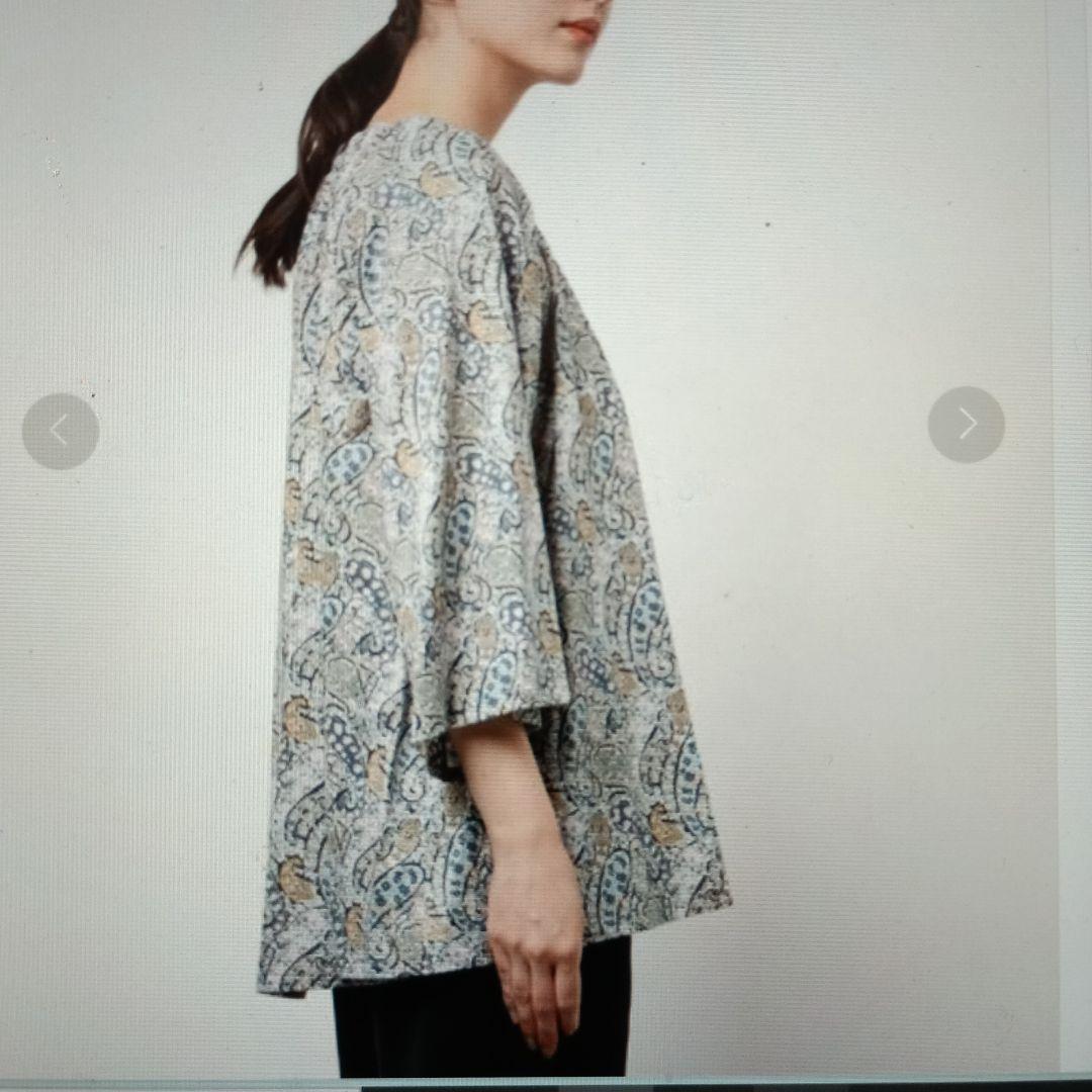 LA MARINE FRANCAISE リバティプリント　ブラウス