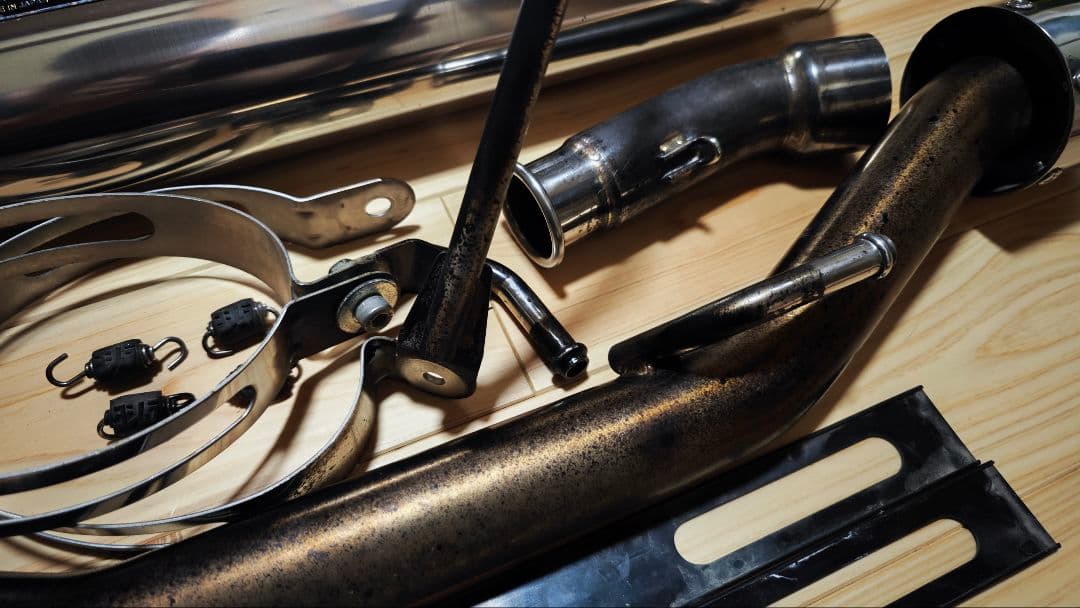 ジ*ん様 スズキ キャリィ ヨシムラ ステンマフラー オーバルサイクロン