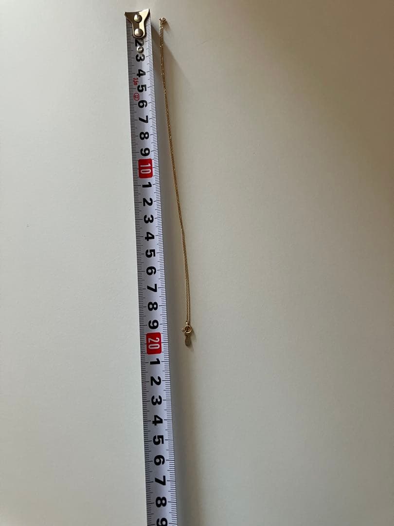 ete K10イエローゴールド ネックレス