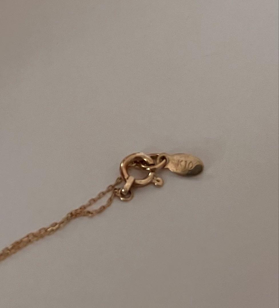 ete K10イエローゴールド ネックレス