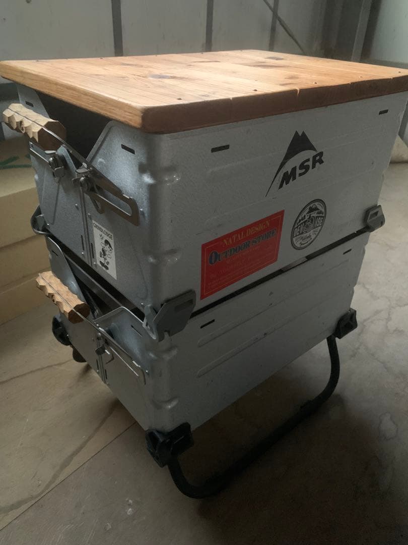 シェルコン25 カスタム　アシモクラフトグリップ　シェルフコンテナ25