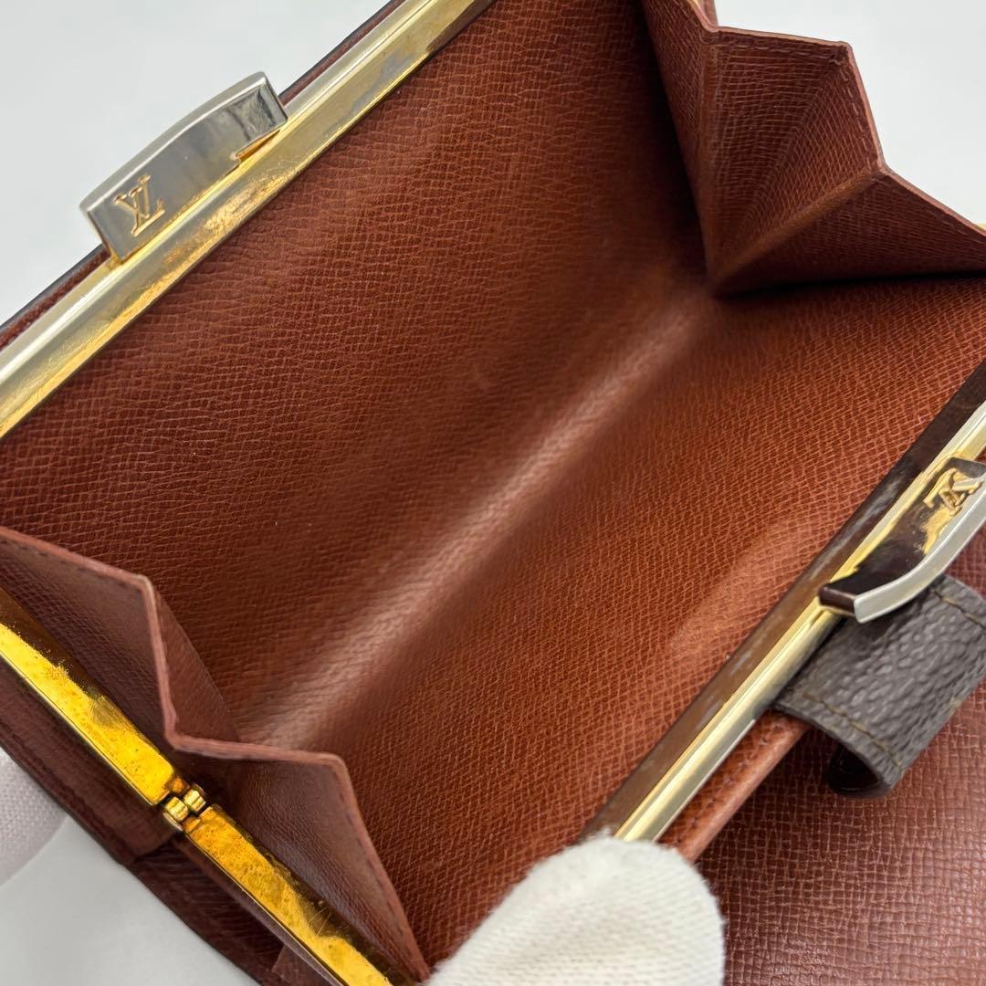 ルイヴィトン モノグラム ポルトフォイユ・ヴィエノワ がま口財布　USA製