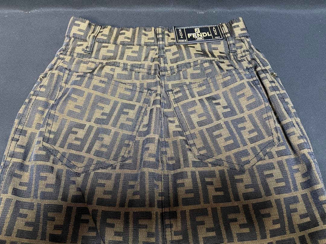 フェンディ タイトスカート ズッカ柄 26インチ　1402