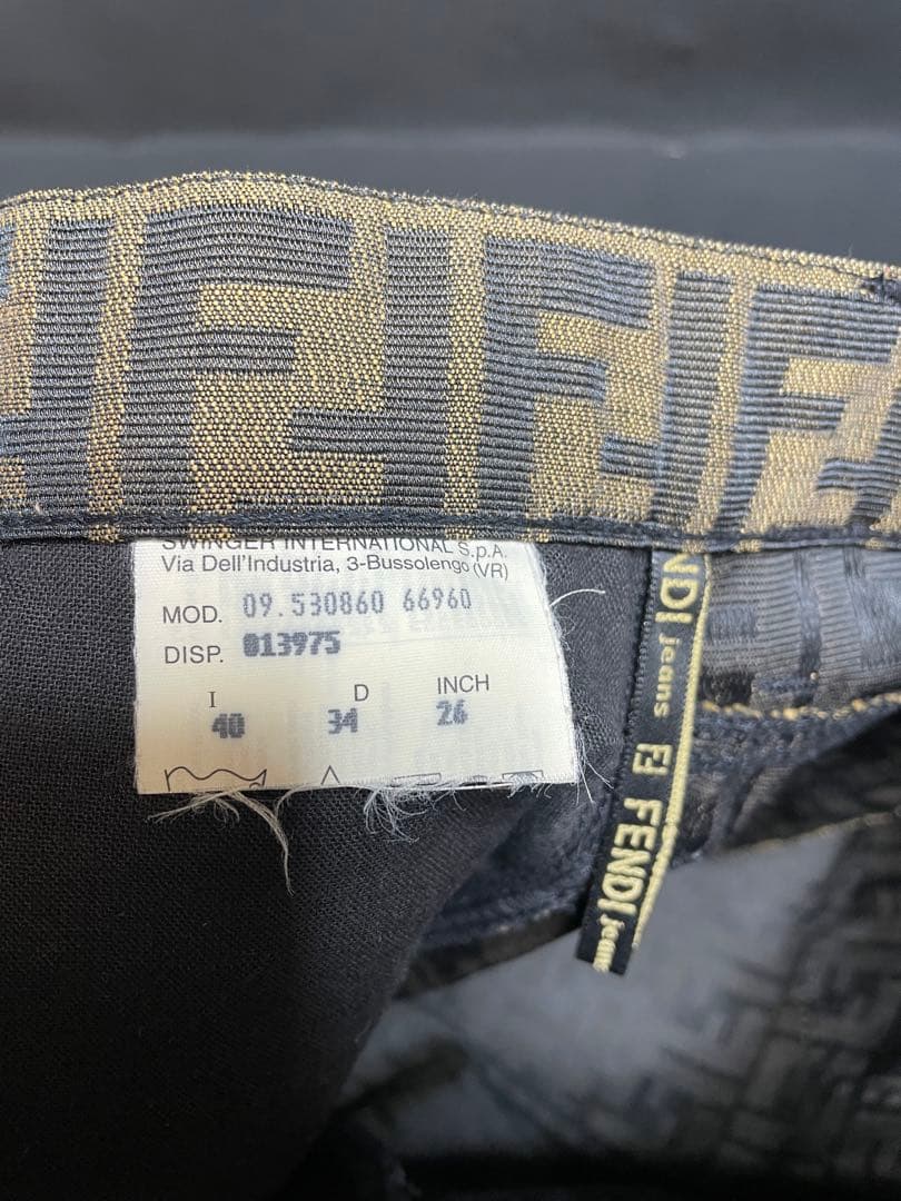 フェンディ タイトスカート ズッカ柄 26インチ　1402