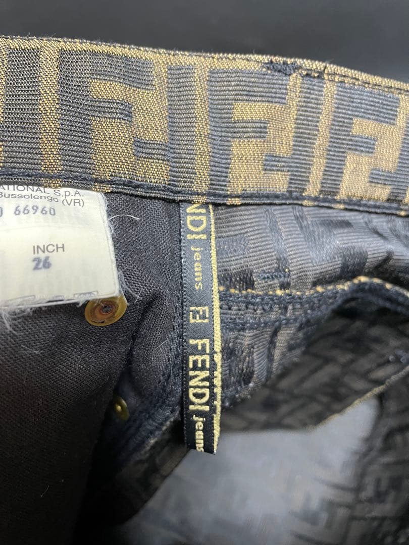 フェンディ タイトスカート ズッカ柄 26インチ　1402