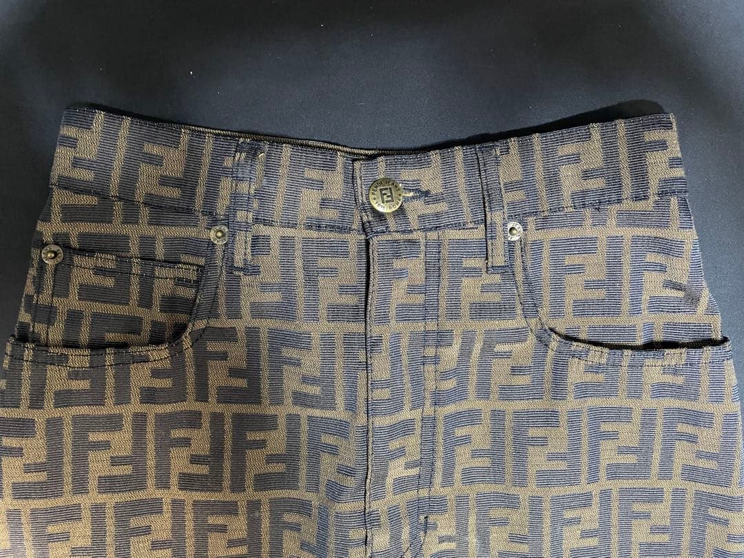 フェンディ タイトスカート ズッカ柄 26インチ　1402