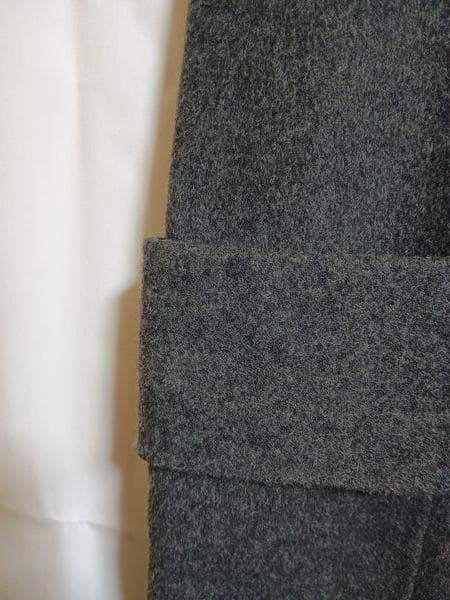 SACRA 23AW ラムウールショート ビーバーロングジレ サイズ38