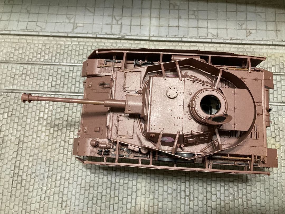 【ワケアリ塗装済完成品】ガールズ&パンツァーⅣ号戦車D型改H型仕様あんこうチーム