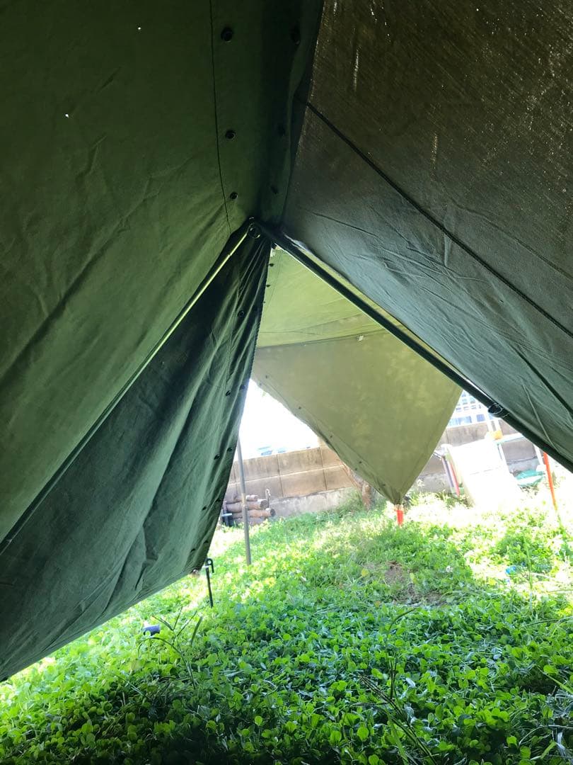 取説付き《フォックスベース仕様⭐︎》二股フレーム＋棟ポール　快適空間らくらく設営⭐︎