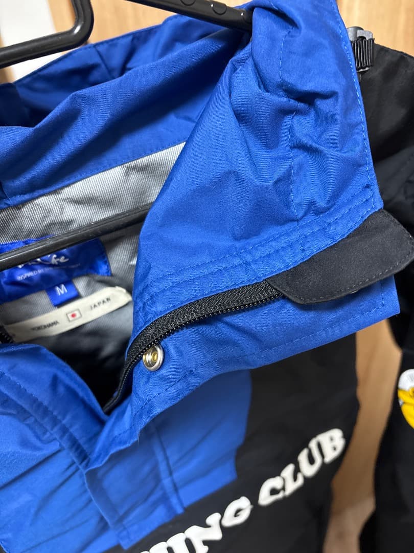 美品！IRIE FISHING CLUB フィッシングジャケット 黒/青