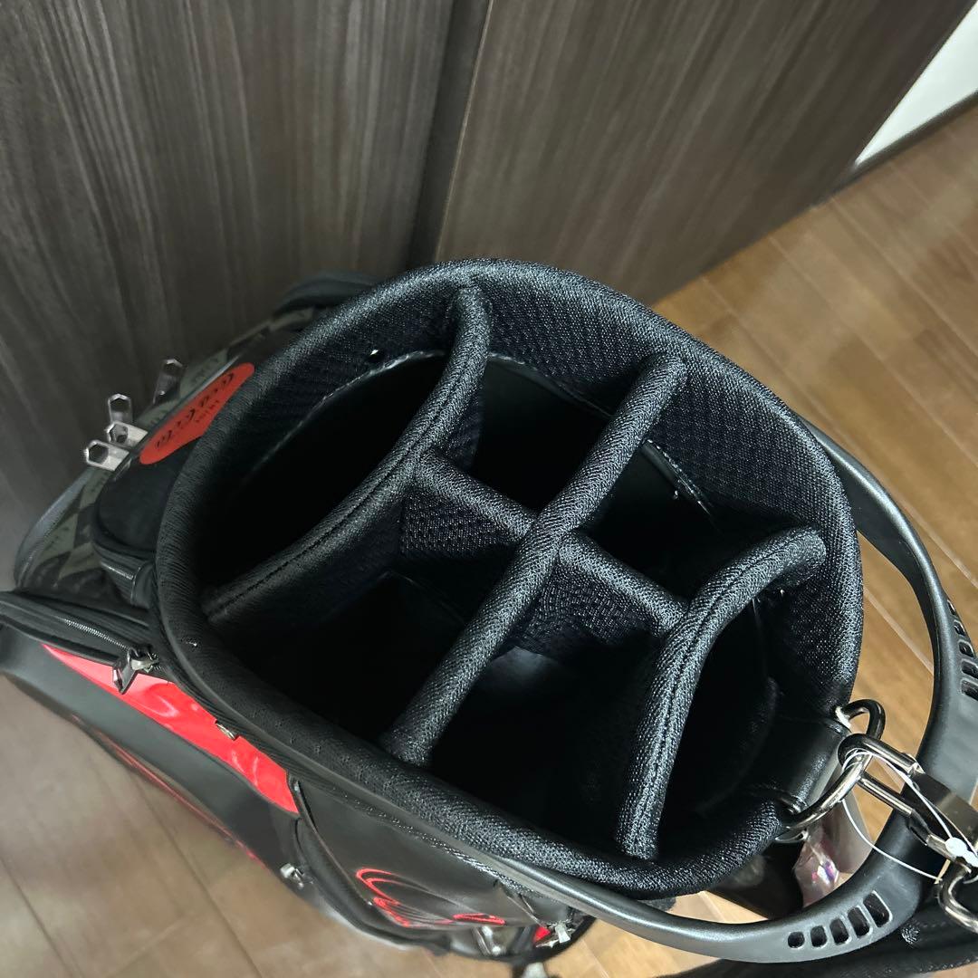 新品未使用　Coca-Cola コカコーラ　キャディバッグ 黒/赤