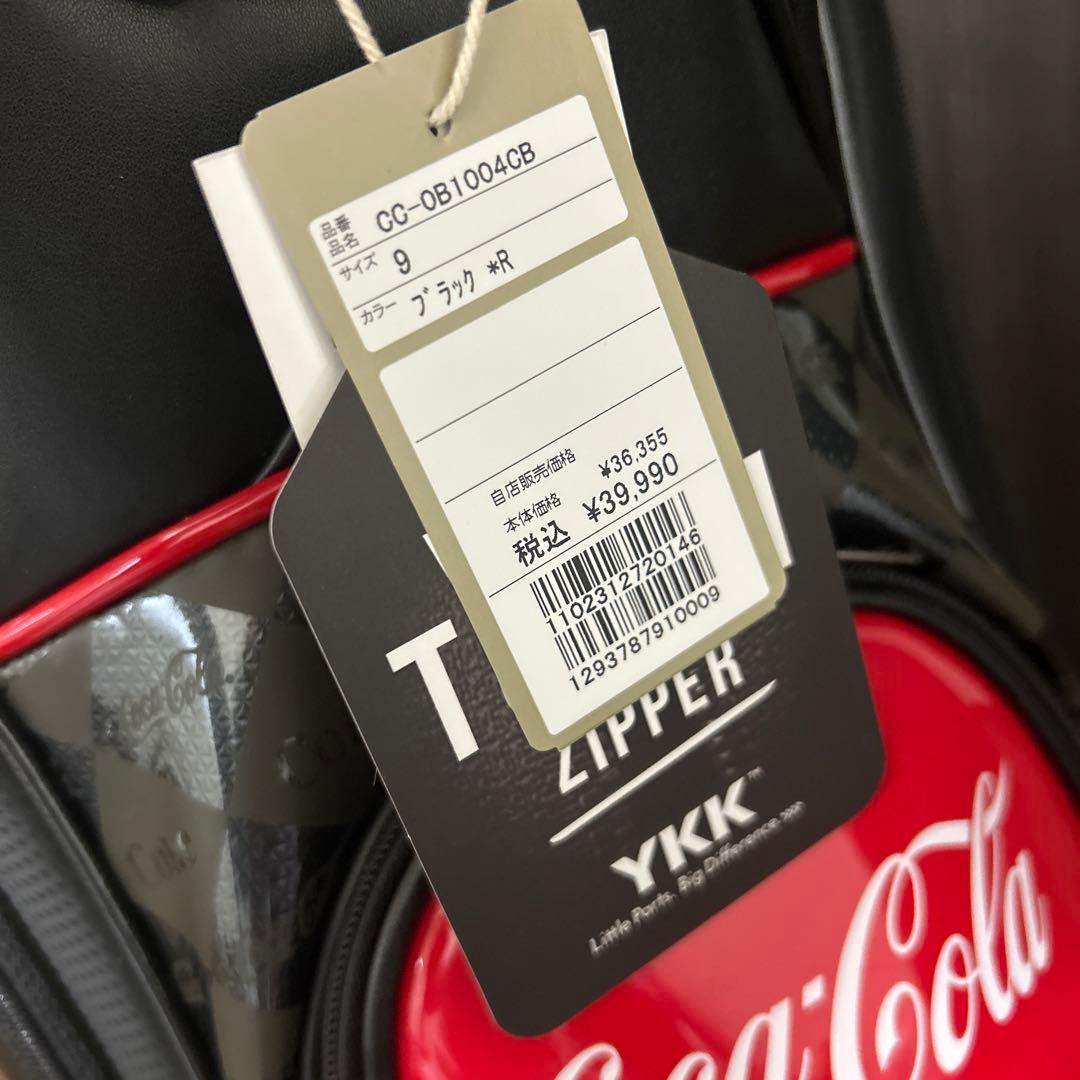 新品未使用　Coca-Cola コカコーラ　キャディバッグ 黒/赤