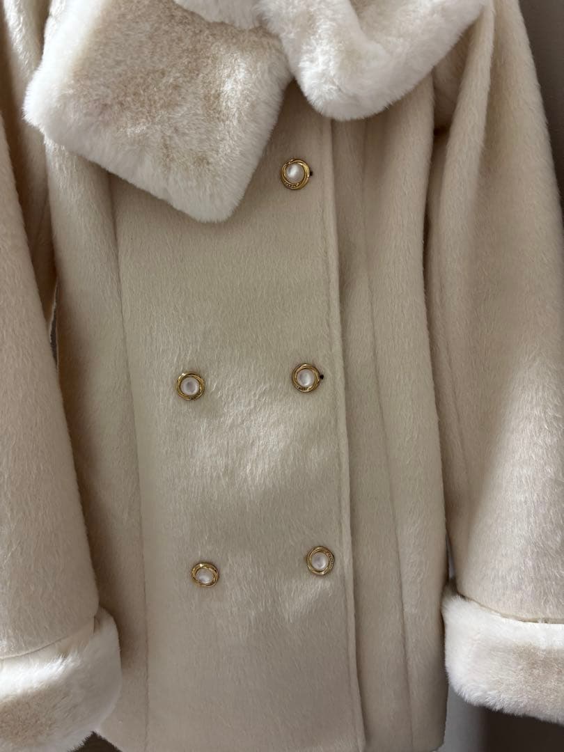 tippet muffler set coat Rosé Muse Sサイズ