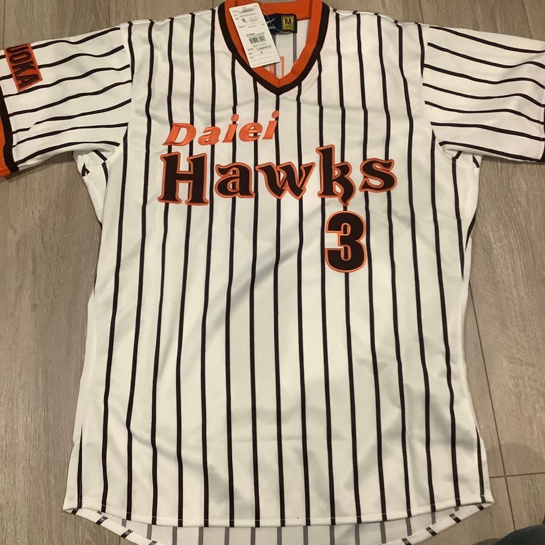 福岡ソフトバンクホークス　松中信彦　復刻ユニフォーム　Mサイズ　未使用