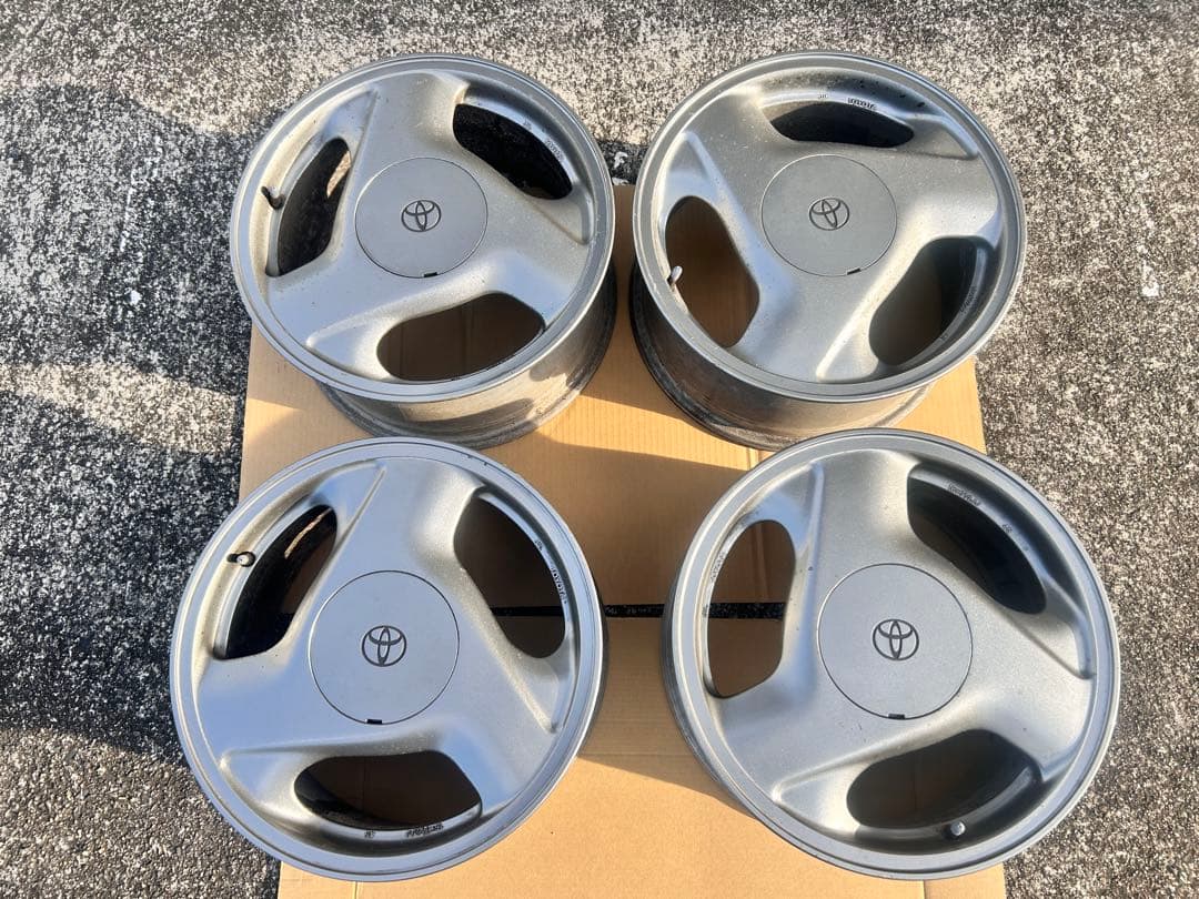 ニシさん　セリカ GT-FOUR ST205 前期純正アルミホイール　2本