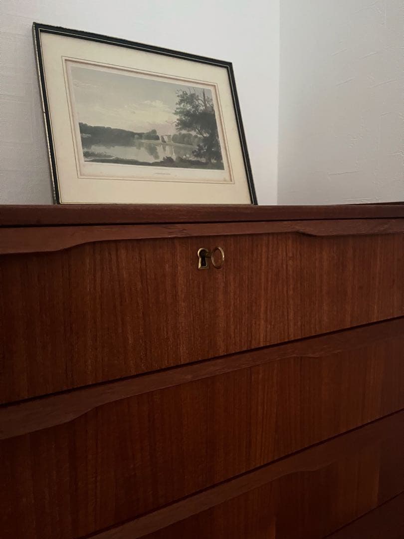 noke　北欧家具ヴィンテージ　チーク チェストBOARD社製