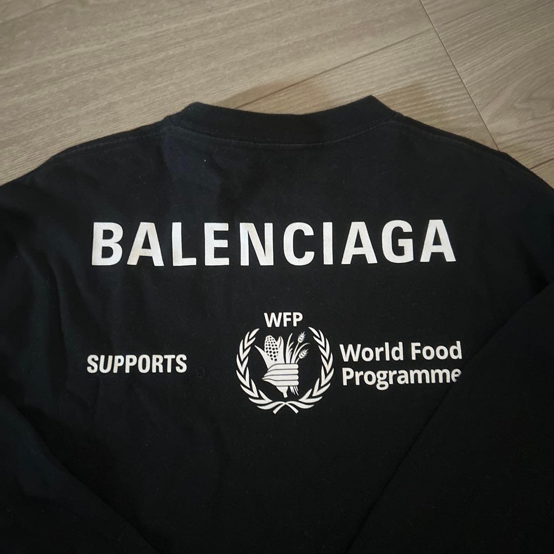 WFP×BALENCIAGA 黒長袖　612967 THV84 1000