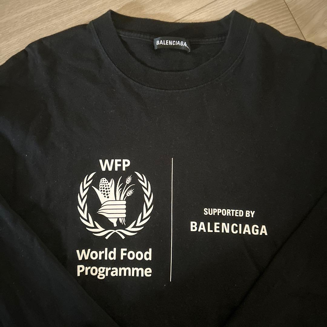 WFP×BALENCIAGA 黒長袖　612967 THV84 1000