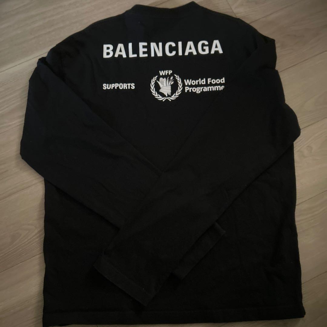 WFP×BALENCIAGA 黒長袖　612967 THV84 1000