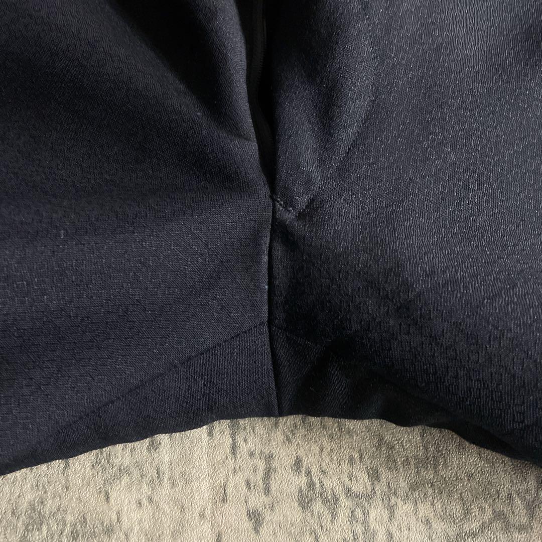 dunhill × GUCCI ダイヤ柄 黒金ボタン モヘアブレンド 高級スーツ