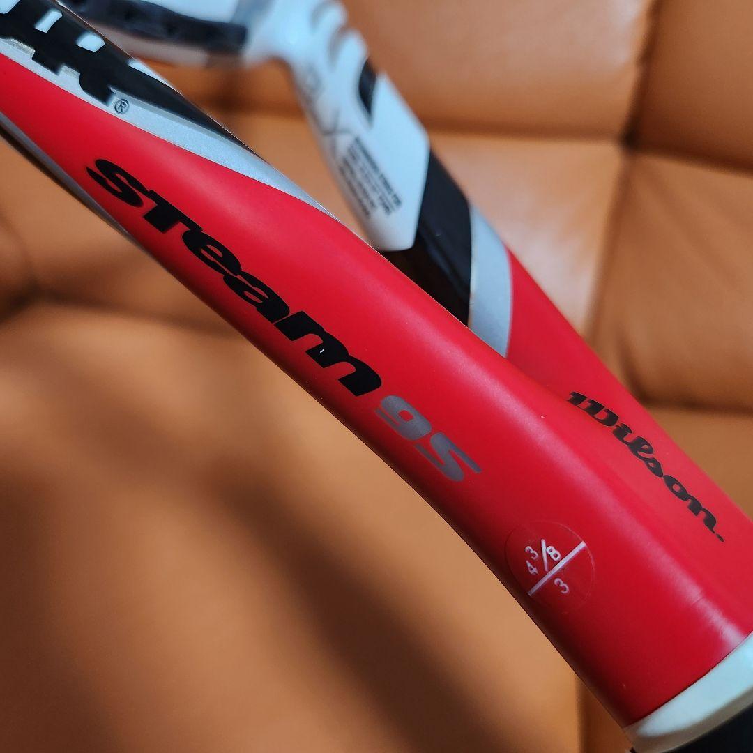 【超美品】WILSON STEAM 95 錦織圭選手 G3
