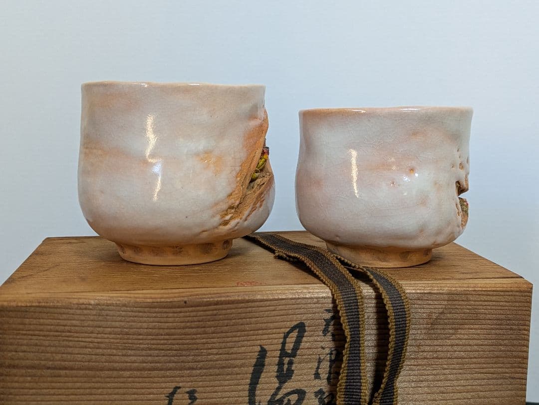 二六焼　天神蟹　夫婦湯呑