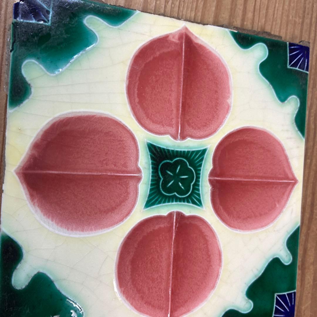 アンティークタイル２枚