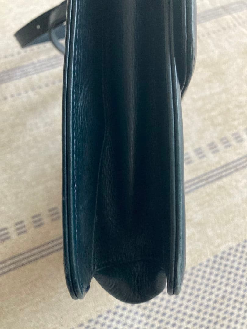 ま*ん様 希少★バーバリー BURBERRY レザー ショルダーバッグ★90s