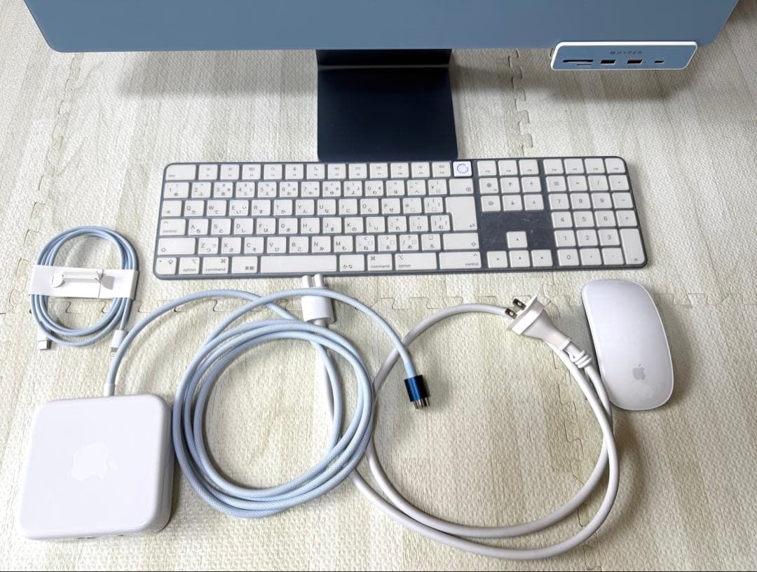 Apple iMac 24インチ M1 16GB 1TB ブルー おまけ付き