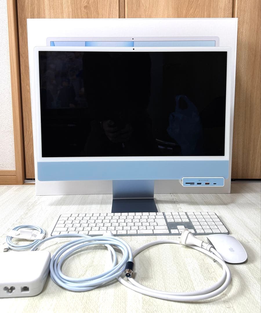 Apple iMac 24インチ M1 16GB 1TB ブルー おまけ付き