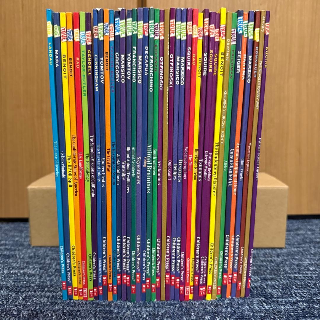 39冊セット SCHOLASTIC A True Book Aboutシリーズ