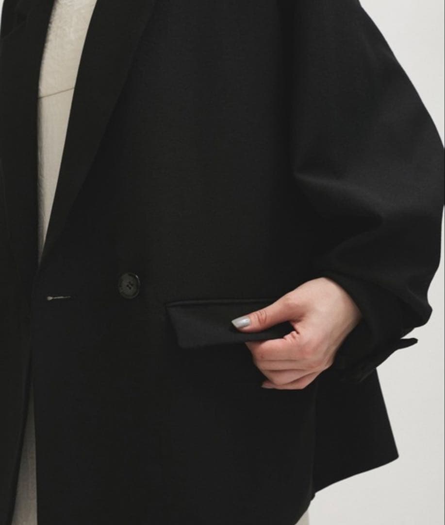 ツイです！美品　ADAM ET ROPE' テーラードジャケット　フリー