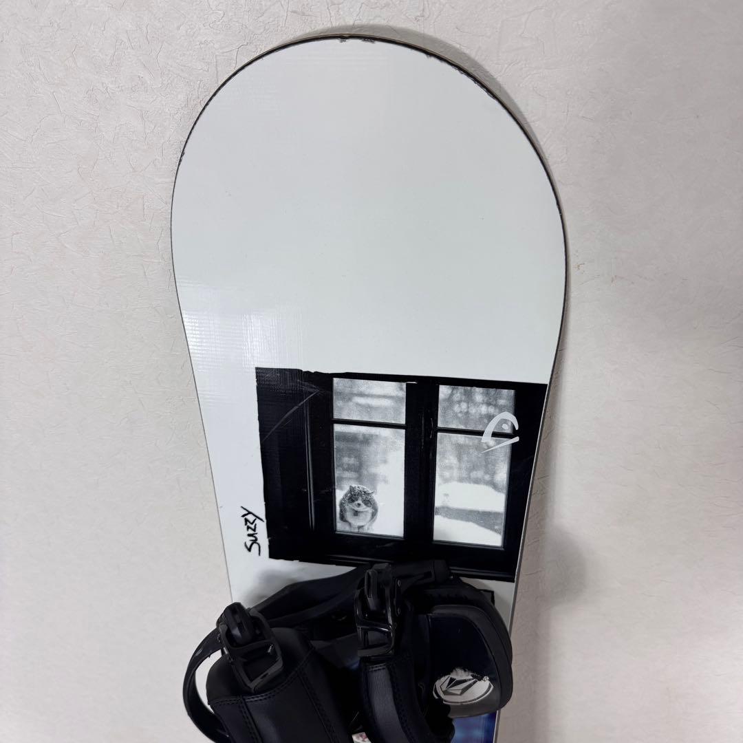 専用HEAD スノーボード 139cm 4点セットBurtonブーツ23.5cm