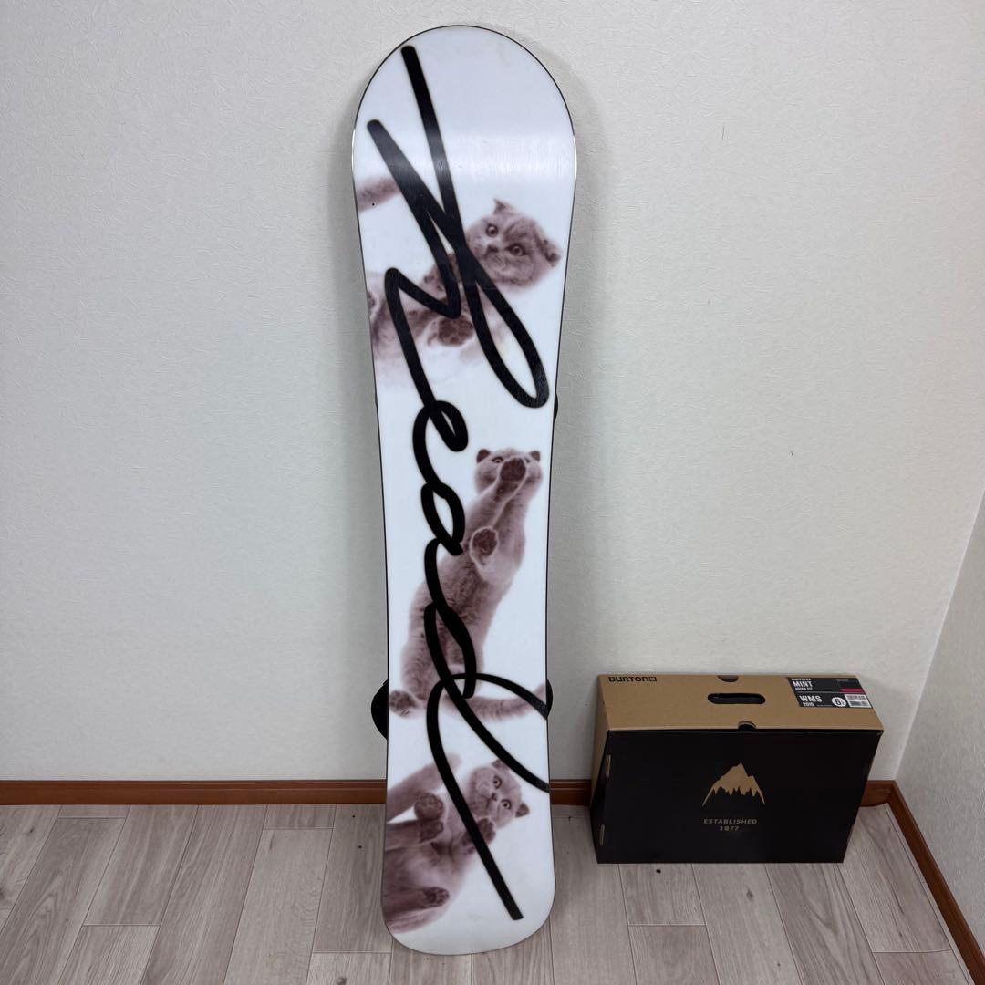 専用HEAD スノーボード 139cm 4点セットBurtonブーツ23.5cm