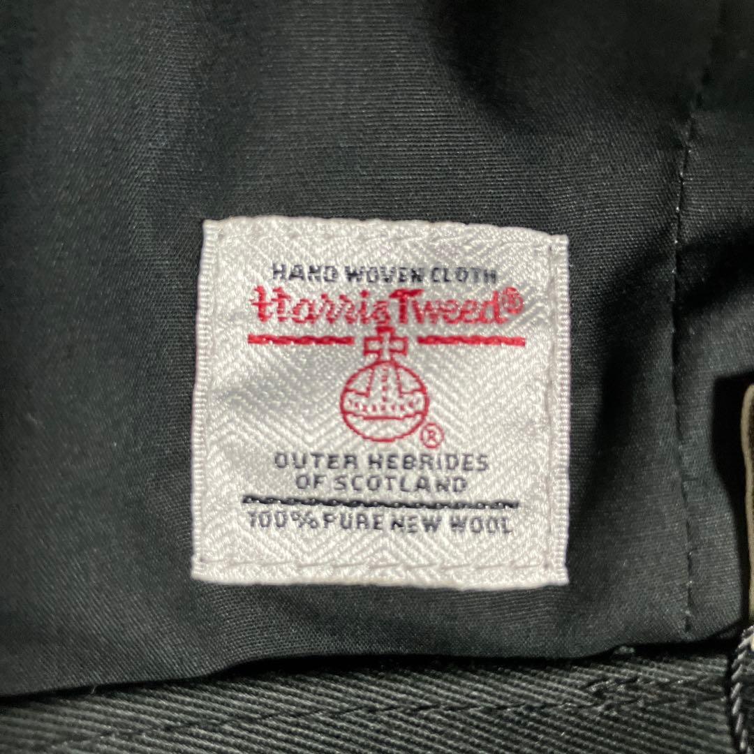 新品未使用！HIGHER/ハイヤー定番キャスケットブラウンハリスツィード3サイズ