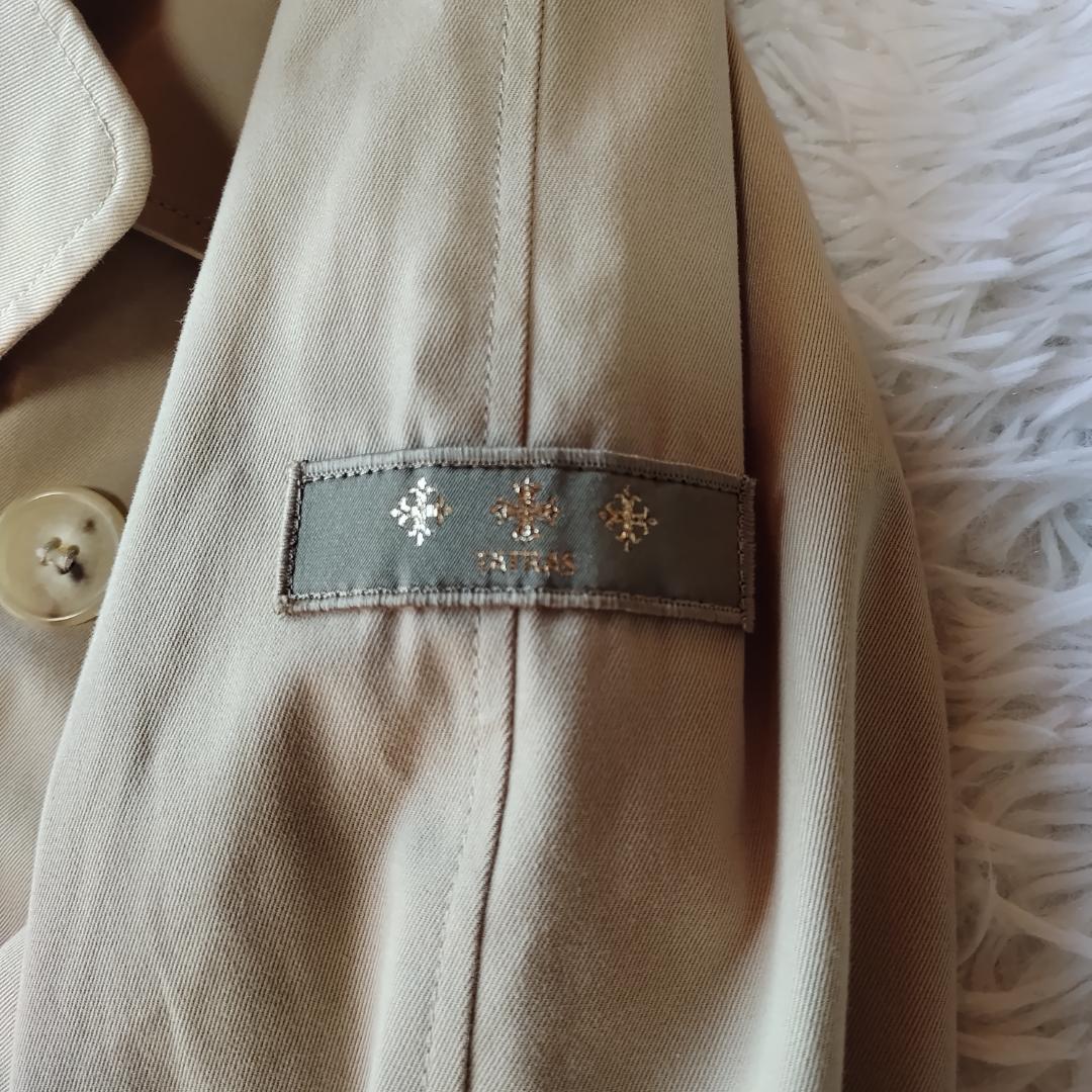 【美品】TATRAS タトラス トレンチコート ダブル L ベージュ ベルト付き