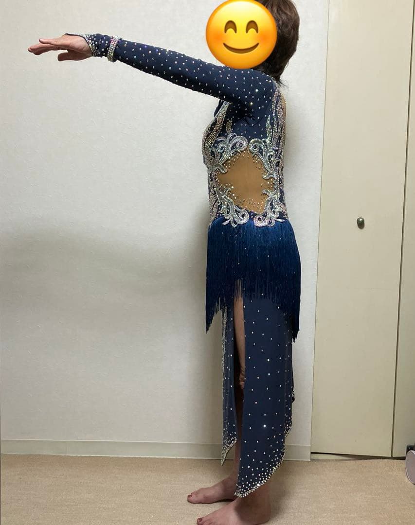 社交ダンス　ラテンのデモドレス。Mサイズ