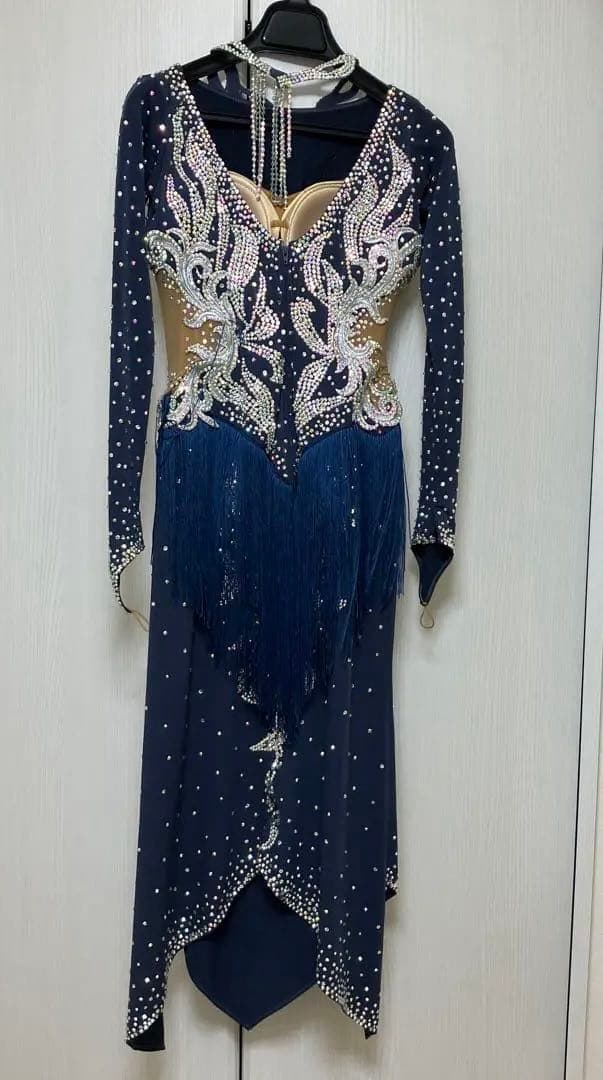 社交ダンス　ラテンのデモドレス。Mサイズ