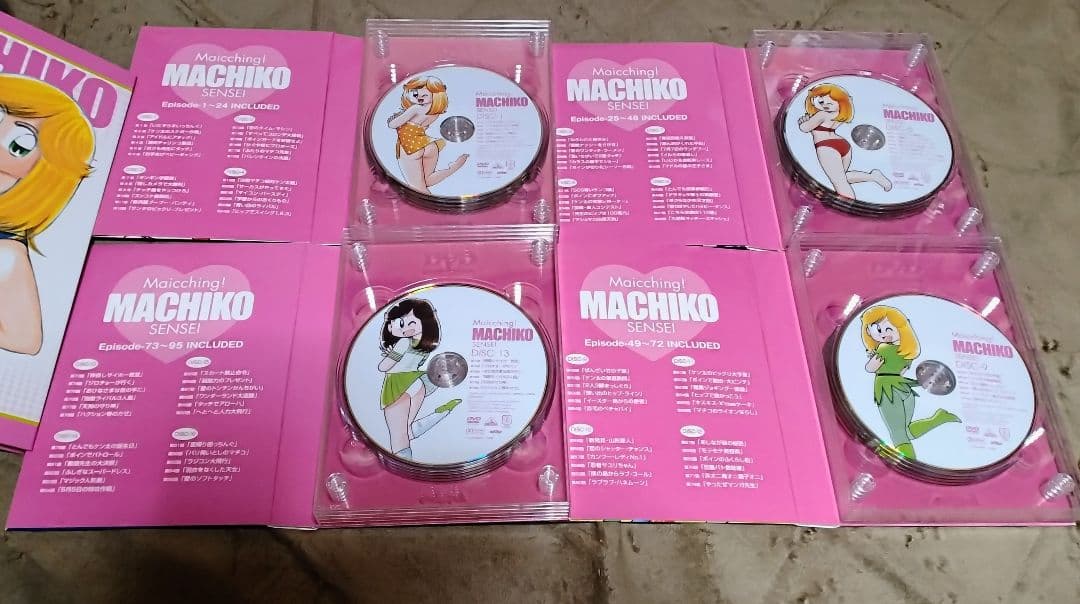 【美品】 まいっちんぐマチコ先生 DVD-BOX 16枚組