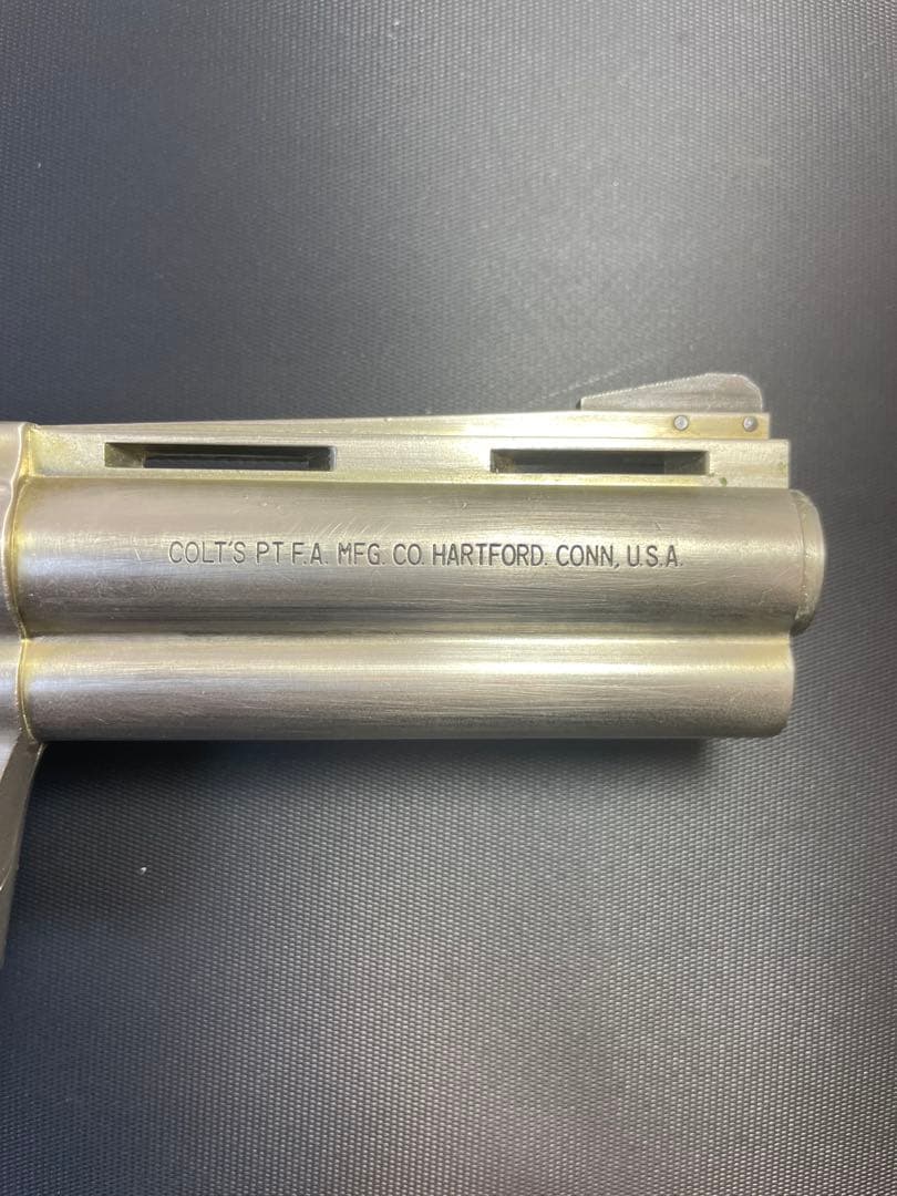 コルト パイソン 357マグナム モデルガン（コクサイ刻印・SMG刻印）