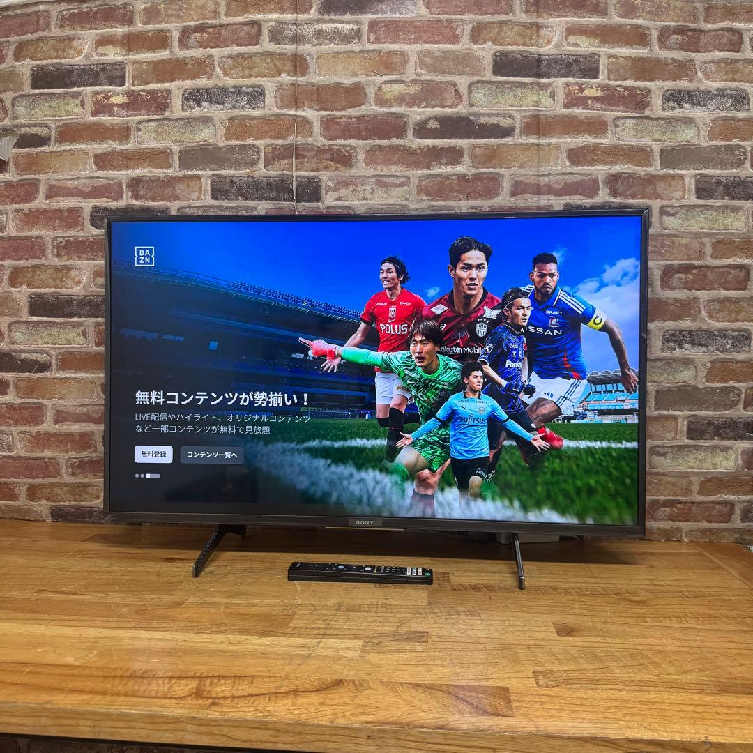 SONY 43V型 4K 液晶テレビ BRAVIA KJ-43X8000H