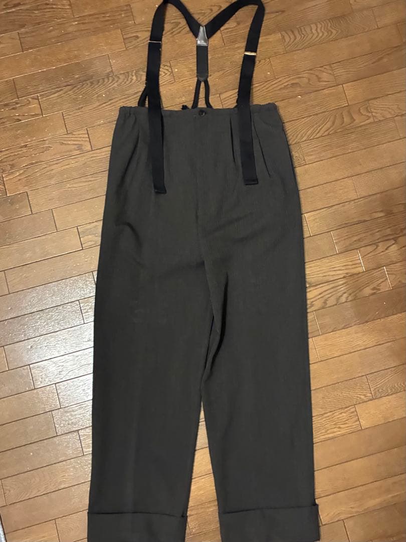 todayful サスペンダー付きパンツ