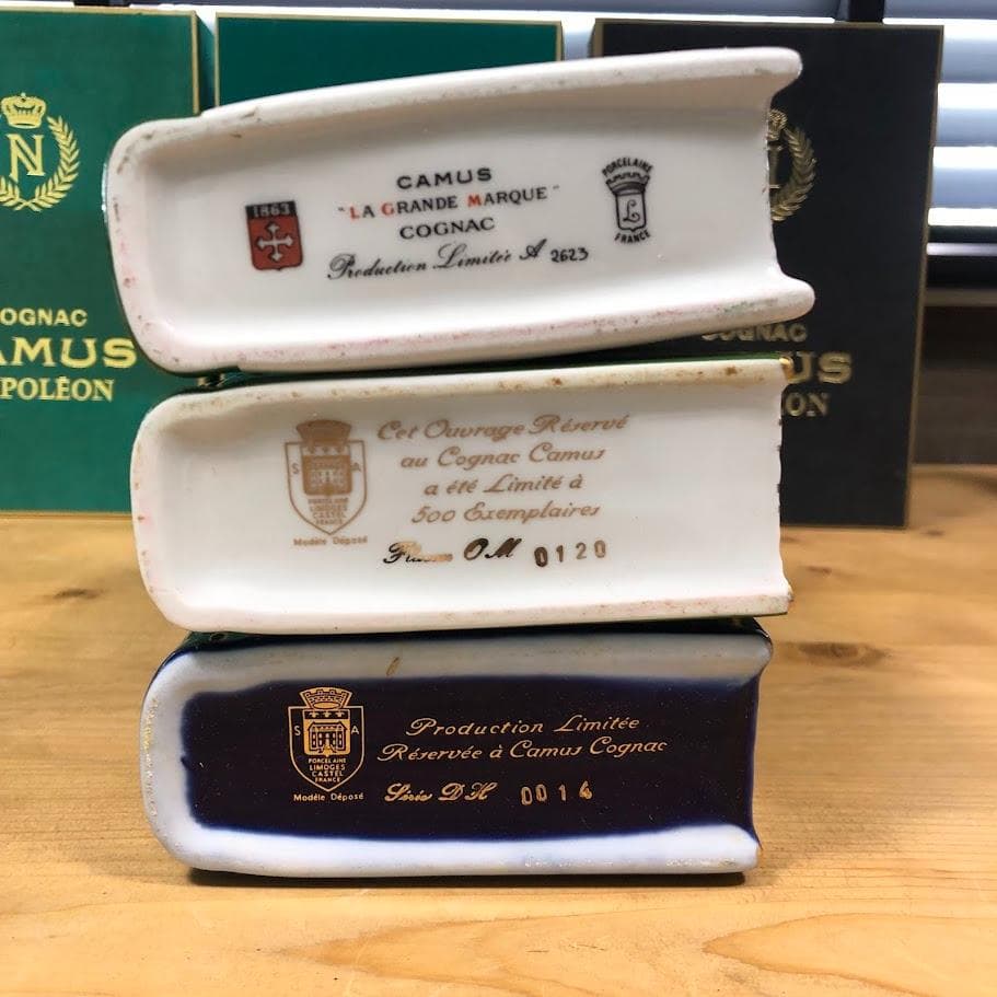 O*!様 1000円スタート 未開栓 カミュ ナポレオンブック 3本セット700