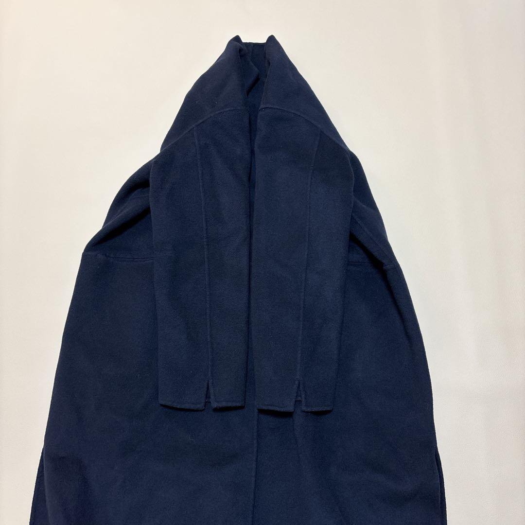 MUSE ドゥーズィエムクラス victorian リバーノーカラーロングコート