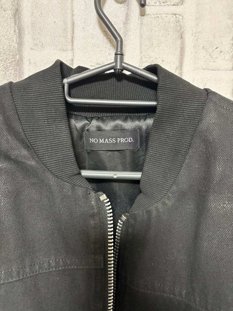 ジャケット・アウター NO MASS PROD. CRUCIFIED BOMBER JACKET M