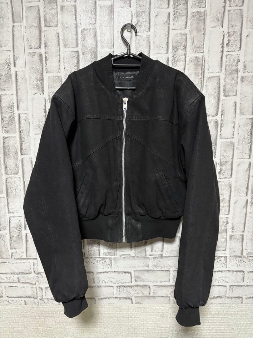 ジャケット・アウター NO MASS PROD. CRUCIFIED BOMBER JACKET M