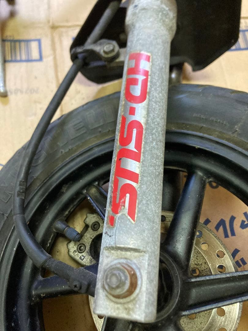 ライブディオZXホイール前後セットキャリパーステムマスターフルセット