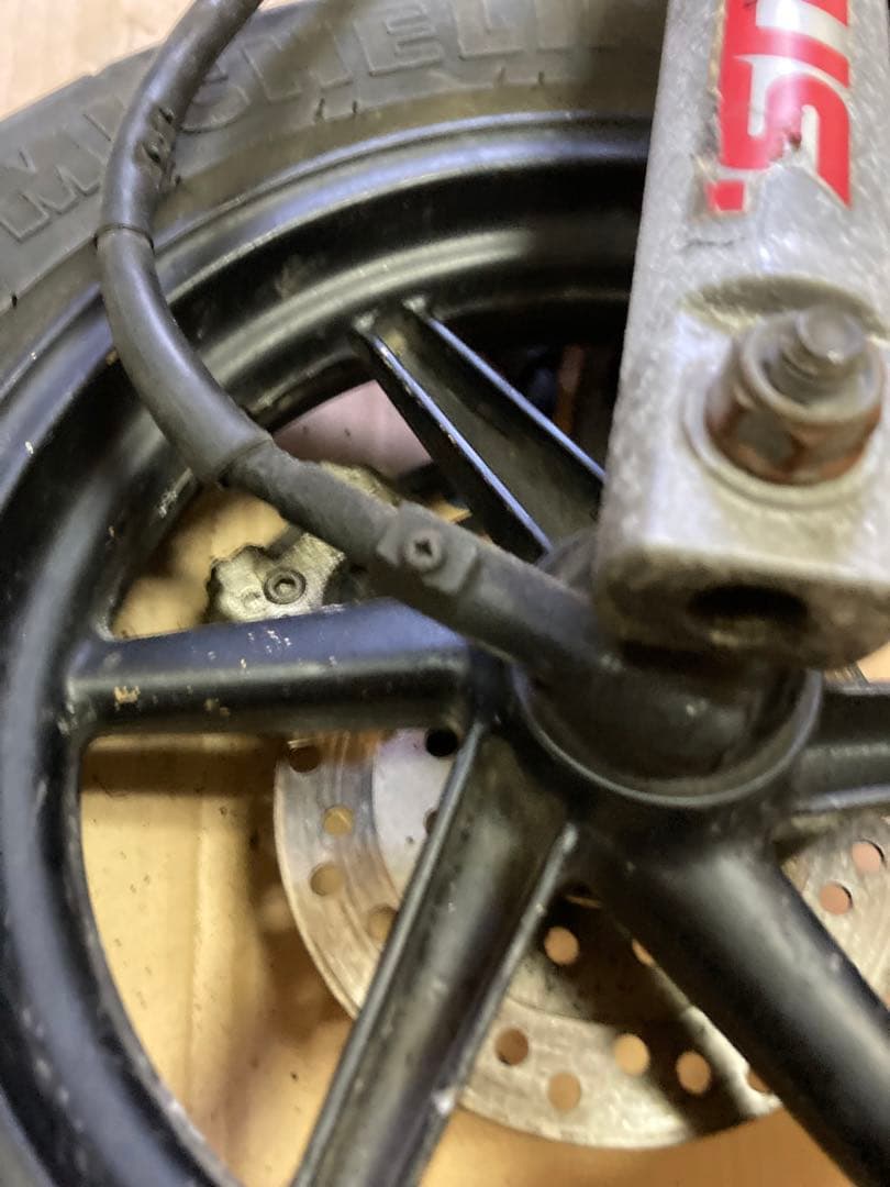 ライブディオZXホイール前後セットキャリパーステムマスターフルセット