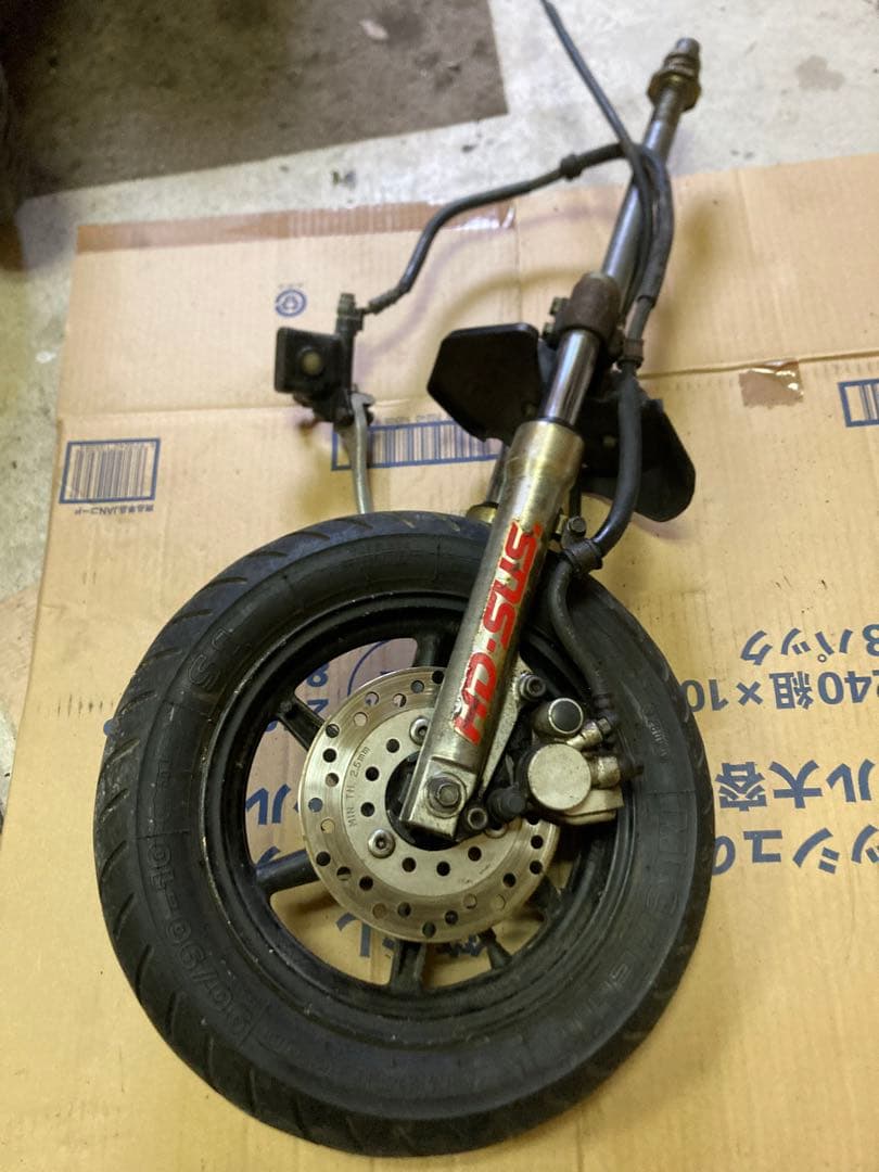 ライブディオZXホイール前後セットキャリパーステムマスターフルセット